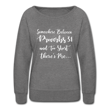 Load image into Gallery viewer, Hip Hop &amp; Boujee&#39;s &quot;Somewhere In Between&quot; Crewneck Sweatshirt - heather gray