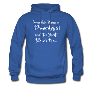 Hip Hop & Boujee's "Somewhere In Between" Hoodie - royal blue
