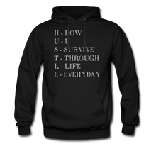 Load image into Gallery viewer, Hip Hop &amp; Boujee&#39;s &quot;Hustle&quot; Hoodie - black