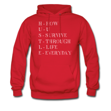 Load image into Gallery viewer, Hip Hop &amp; Boujee&#39;s &quot;Hustle&quot; Hoodie - red