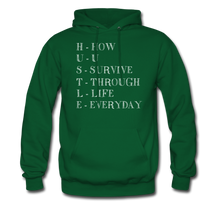 Load image into Gallery viewer, Hip Hop &amp; Boujee&#39;s &quot;Hustle&quot; Hoodie - forest green
