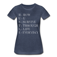 Load image into Gallery viewer, Hip Hop &amp; Boujee&#39;s &quot;Hustle&quot; T-Shirt - heather blue
