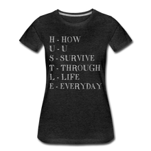 Load image into Gallery viewer, Hip Hop &amp; Boujee&#39;s &quot;Hustle&quot; T-Shirt - charcoal gray
