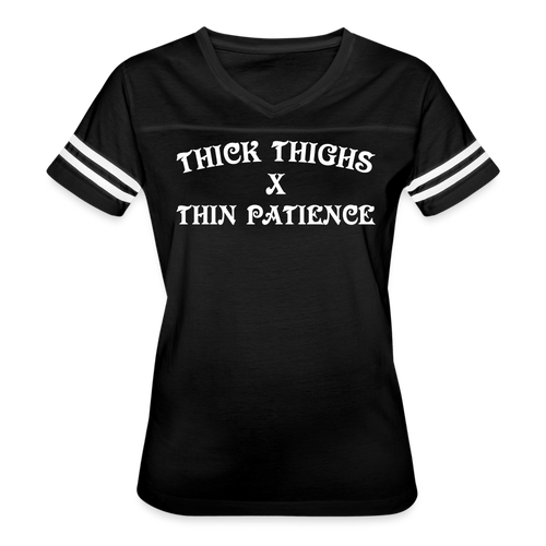 Women’s Vintage Sport T-Shirt - black/white