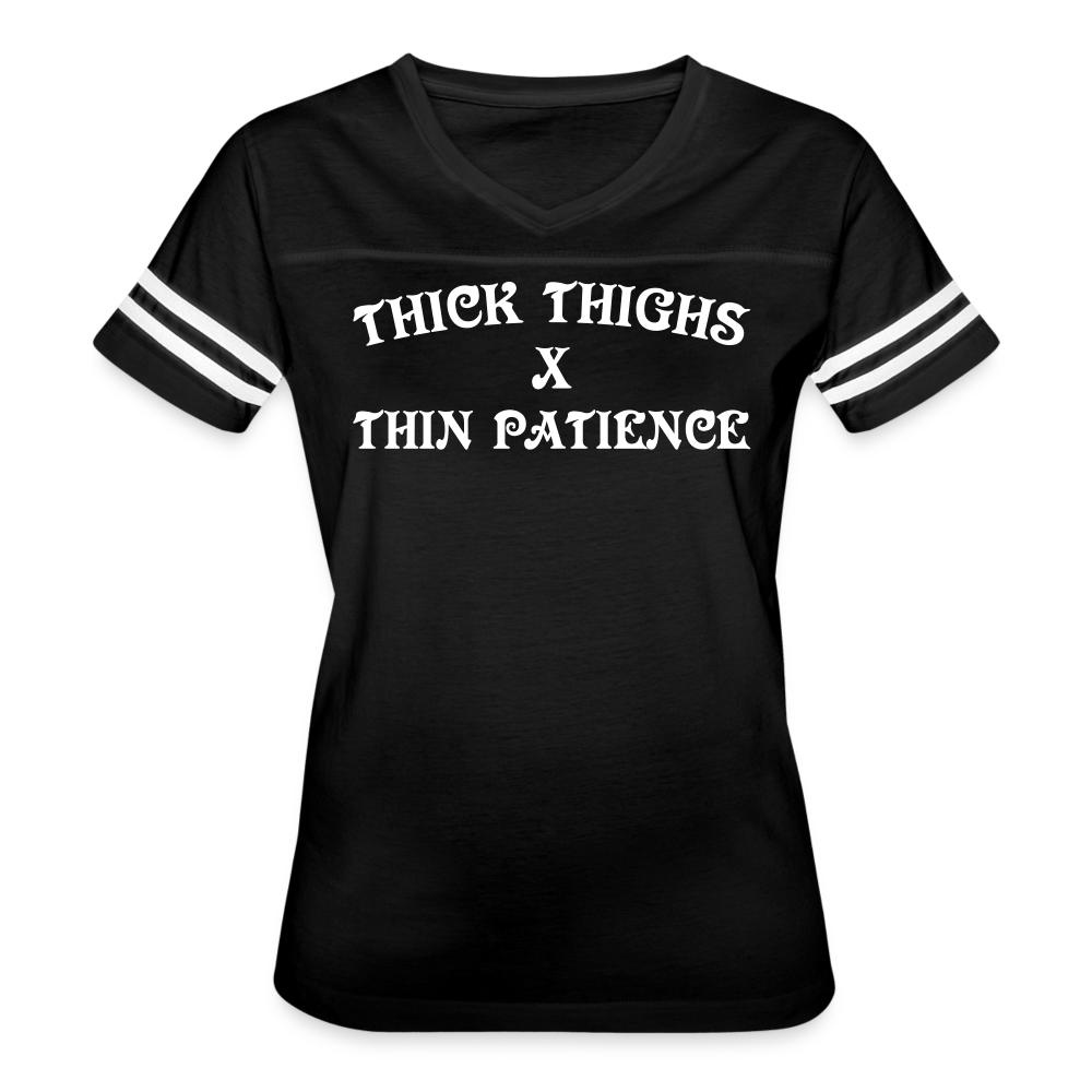 Women’s Vintage Sport T-Shirt - black/white