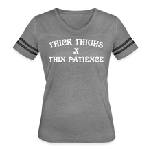 Load image into Gallery viewer, Women’s Vintage Sport T-Shirt - heather gray/charcoal