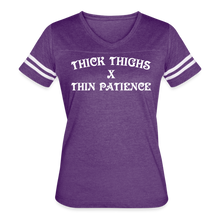 Load image into Gallery viewer, Women’s Vintage Sport T-Shirt - vintage purple/white